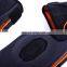 2018 new design knitted compression protective breathable anti-slipping silicon  knee sleeve