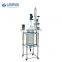 Mixing Reaction Vessel Lab equipment 20l Glass Reactor