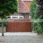 Corten steel garden gate with your designs