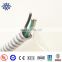 8 AWG - 4/0 AWG bare copper compressed 3 and 4 Conductor Armored Power Cable (600 V)