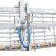 Aluminum curtain wall making vertical panel saw machine
