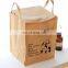 Big jute toy storage laundry marketing lgarden environmental vegetables box