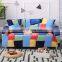 Home  Decoration  Gift Child Cute ColourAll-inclusive  Elastic  Stretch Sofa Slipcover Couch Covers Sofa with Pillowcase 3 seat