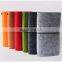 Eco-friendly A5 felt notebook with felt cover custom logo