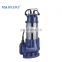 Single phase pompa acqua bomba submarine float switch submersible water pump for field irrigation