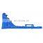 Giant Slip and Slide Tropical Inflatable Blue Wave Dual Water Slide With Pool
