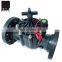 plastic electric valve 3 inch AC DC Latching normally close DN80 female BSP flange