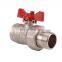 BT1030  male female dn15 stainless steel cf8m 1000 wog ball valve