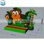 Happy 4x4m monkey jungle indoor bouncer castle/inflatable kids bouncer