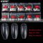 2020 Hot Sale acrylic design 500pcs Nail Art Design half Cover Artificial False Coffin Ballet virtual french Nail Tips