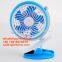 4 inch mini portable USB li-ion rechargeable fan portable hand held fan