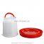 2017 new type plastic poultry farm equipment 12L 10L 8L 6L ball chicken drinker
