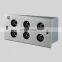 Conference Room Power 3 Pin XLR Electric Aluminum Wall Socket Outlet