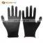 13gauge colored U3 nylon liner with PU coated on palm and fingers gloves