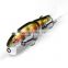 Top quality 30 color multi jointed minnow 13cm 25g hard bait fishing lure Minnow for freshwater saltwater fishing