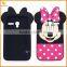 cartoon silicon phone cover for alcatel one touch pixi 3 3.5 4009d