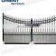 Popular design aluminum pedestrian gates, powder coated welding tubular walkway gate,Aluminium small single gate