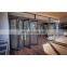 Double glazing aluminum bi folding doors design