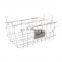 Amazon hot sale wholesale iron metal wire home goods fruit storage basket organizer