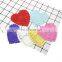 Top Selling Colorful Valentine Heart Shape Paper Lace Doily