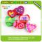Kids Extruded Office love heart shaped flat erasers