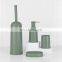 New Fashion Modern Household 6 Piece Plastic Bathroom Sets Luxury Bathroom Accessories for Hotels