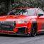 Runde New Arrival Dry Carbon Material Aerodynamics Bodykit Front Rear Lip Side Skirt Spoiler For Audi TTRS body kit