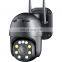 IP Camera Wireless 4G 4X Zoom Security Outdoor PTZ  5MP HD CCTV Dome Surveillance Cam Motion Tracking CamHipro