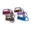 Different Colors Matt Rainbow 1 Inch Nickel Free Key Chain Wristlet Hardware Fob Hardware With Key Ring