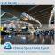 Seamless steel structure for airport construction