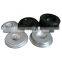 Industrial Anti Finger Printed Galvanized Metal Dust Filter End Caps