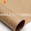 China supplier food garde packing wrapping brown perforated kraft paper/punched kraft paper