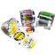 Custom logo printing milk tea sealing film plastic pp cup lidding heat shrink sealing film roll for food container
