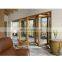 Modern Aluminium Exterior Folding Doors Accordion Aluminum Patio Bi Fold Glass Door For Store
