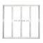 Folding door with glass panel upvc/pvc profile vinyl frame New design folding doors accessories