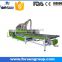 Nesting cnc router with auto feeding system for furniture production line