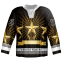 custom 100% polyester ice hockey jersey with no limit for design