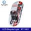 2015 promotional bike light decoration bicyle light