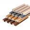 Durable Wood Bamboo Alternative Wpc Interior Grain Wall Panel