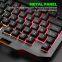 Hot Sale Keyboard Mouse Combos LED Metal Robotic Sense Gaming Mechanical Keyboard and Mouse Computer Sets