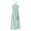 2025 Summer New Texture New Sexy French Satin Strap Dress