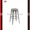 steel iron frame modern design vintage dining metal chair