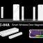 Smart magnetic door and window alarm with wireless