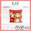 Christmas plush santa wreath