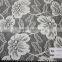 pretty design stretch lady lace fabric,fancy flower elastic lace fabric