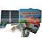 dc solar power system 12W DC Home Solar Power System Smart Power Solar Lighting System