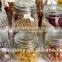 Food grade cracker glass jar candy craft ornaments bottle