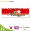 Custom 2014 3D Christmas Greeting Card