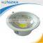 2015 high quality IP44 10w round COB led downlight 2 years warranty