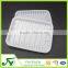 Food grade disposable white plastic fruit container